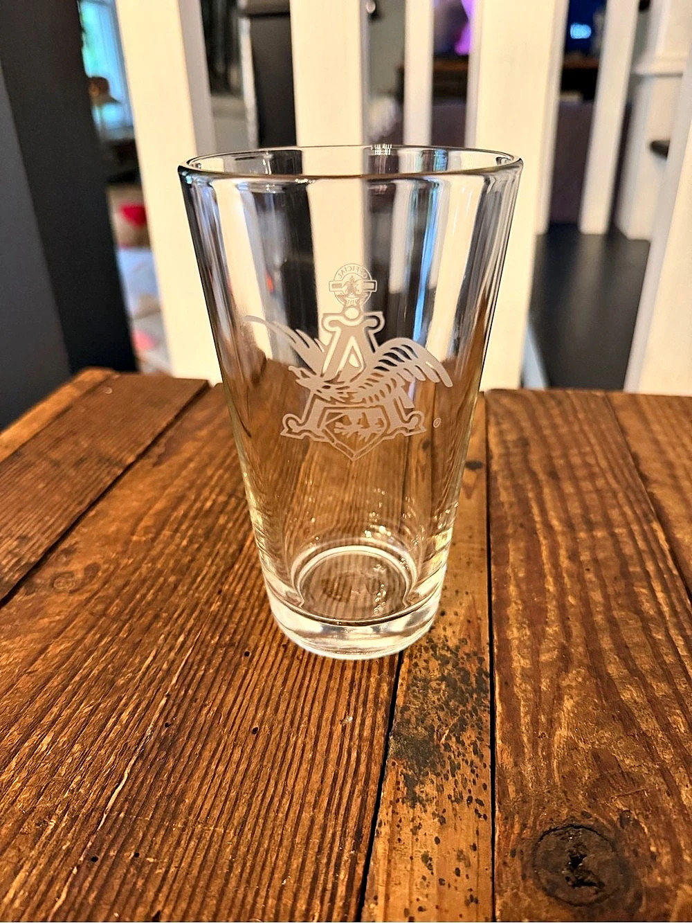 Single Anheuser-Busch Eagle Logo Pint Glass Emblem Tumbler